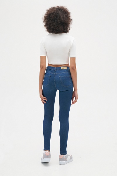 Футболка укороченная - G082SZ0110R_PRUE Футболка жен. (VR019, XS)
