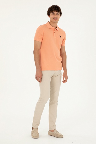Футболка-поло базовая с логотипом - G081SZ0110TP04IY024 Футболка муж. (VR047, XS)