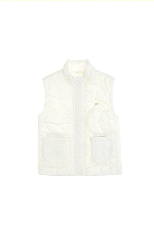Жилет стеганый без капюшона для девочек - G084SZ0100ANDYKIDS Жилет жен. детс. (VR071, 5_6)