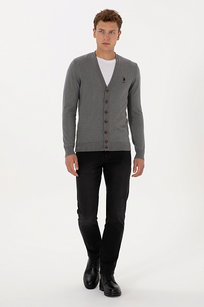 Кардиган на пуговицах из хлопка - G081SZ0TH0E_HENRICO25K Кардиган муж. (VR086, XS)