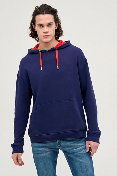 Худи с логотипом - G081SZ0820FEAL-R Толстовка муж. (VR033, XL)