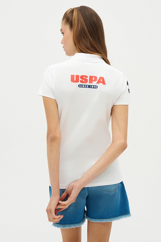 Футболка-поло  из хлопка - G082SZ0110R-MUPTI Футболка жен. (VR013, XS)