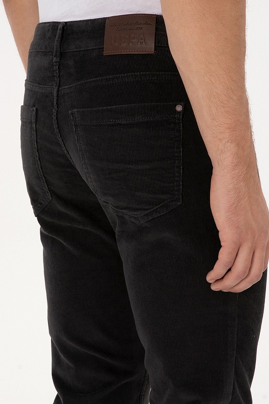Брюки вельветовые зауженные - G081SZ0780CORDUROY25K Брюки муж. (VR024, 36, 34)