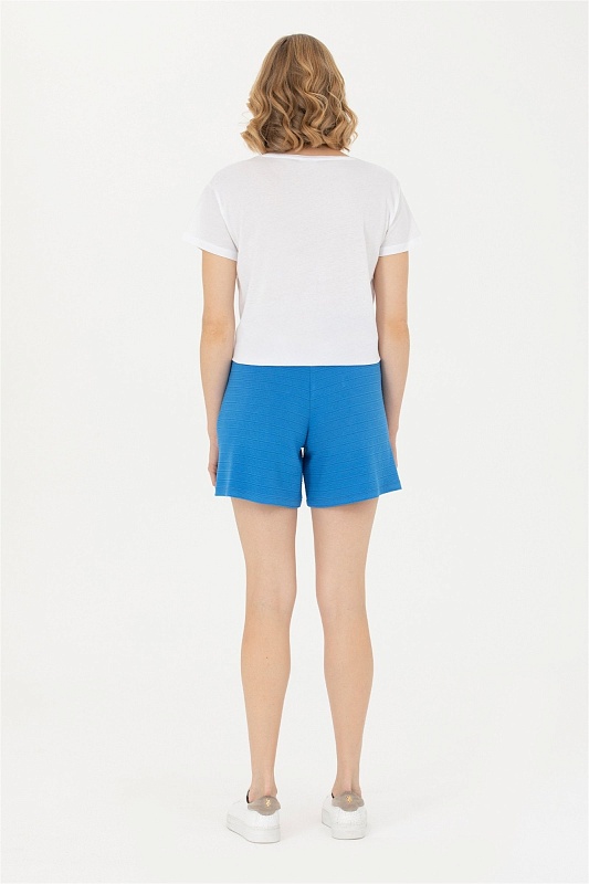 Шорты из вискозы с декоративными пуговицами - G082SZ0OS0MELKE Брюки спорт. жен. (VR045, XS)