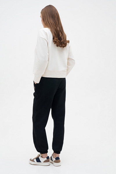 Спортивные брюки на флисе - G082SZ0OP0R_KURYANA_SK024 Брюки спорт. жен. (VR046, XS)