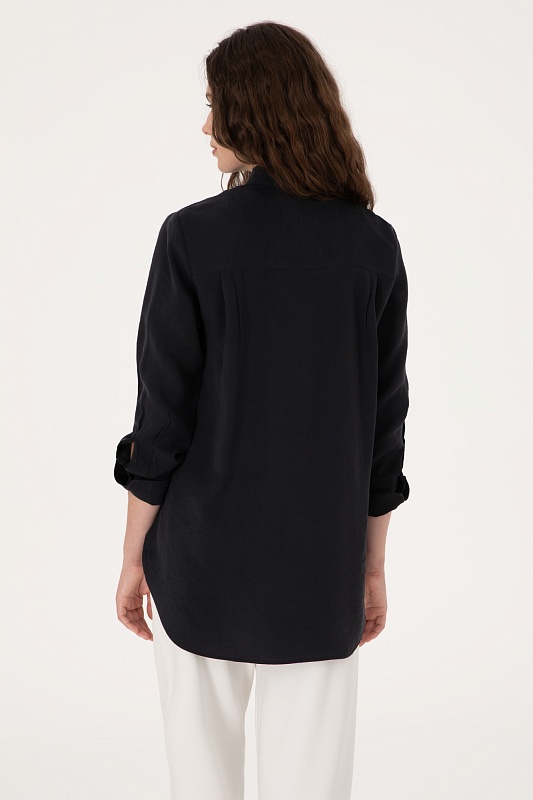 Рубашка из модала свободная - G082SZ0040RAPO_TNK Сорочка жен. (VR046, 36)