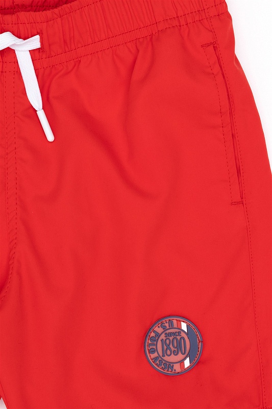 Шорты плавательные на кулиске с принтом для мальчиков - G083SZ0660HERMOS23YKIDS Шорты спорт. муж. детс. (VR030, 3_4)