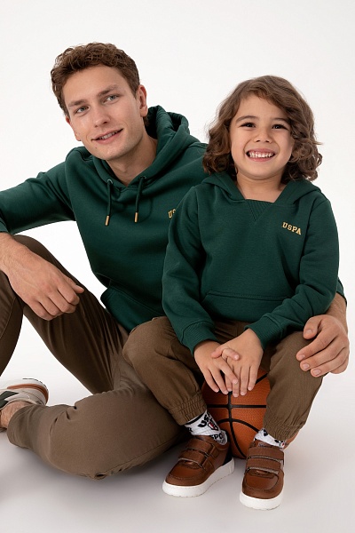 Худи на флисе для мальчиков - G083SZ0820E_NAOMIKIDS25K Толстовка муж. детс. (VR079, 4_5)