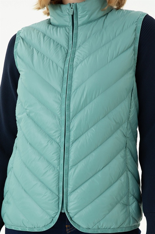 Жилет стеганый без капюшона - G082SZ0100MIA23K Жилет жен. (VR090, 34)