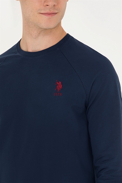 Свитшот из хлопка с логотипом - G081SZ0820GRARDOSK023 Толстовка муж. (VR033, 2XL)