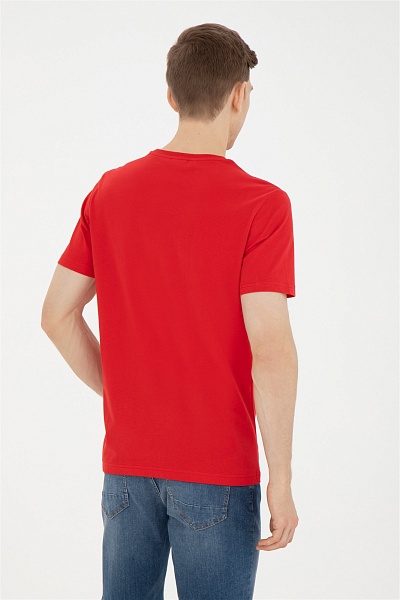 Футболка с принтом - G081SZ0110YAMO Футболка муж. (VR030, XL)