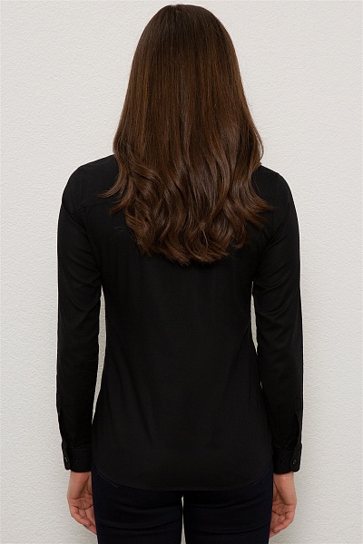 Рубашка с хлопком приталенная - G082SZ0040CRISCOLOR020K Сорочка жен. (VR046, 32)