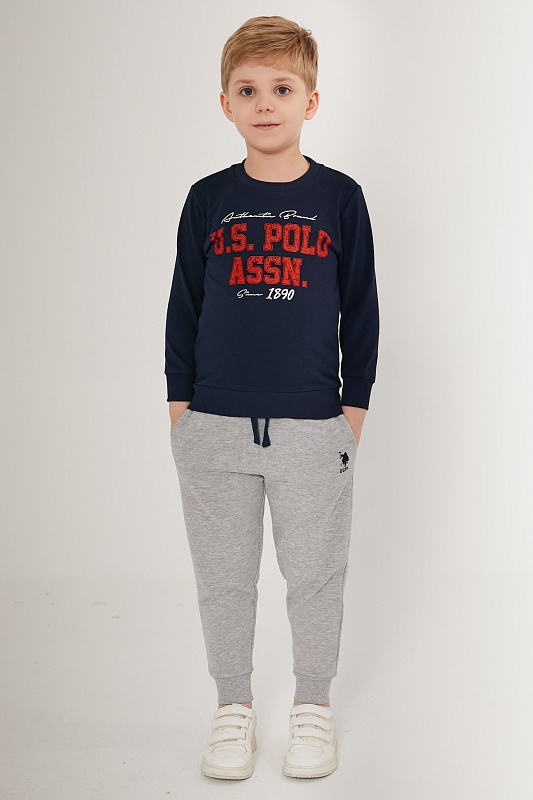 Спортивный костюм без флиса для мальчиков - G083SZ0HF0US1544 Костюм дом. муж. детс. (VR033, 6-7)