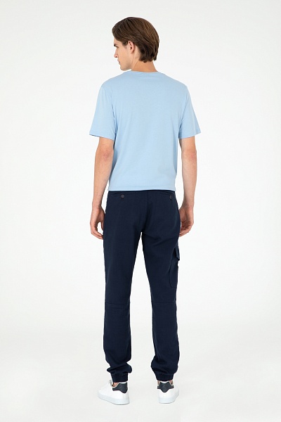 Джоггеры с добавлением льна - G081SZ0780JOGGER24Y Брюки муж. (VR033, 38, 32)