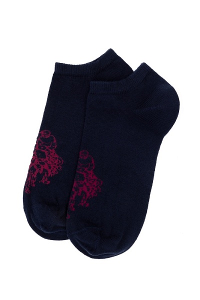 Носки хлопковые, 2 пары - A082SZ013P02LEKA-SK23 Носки жен. (VR033)