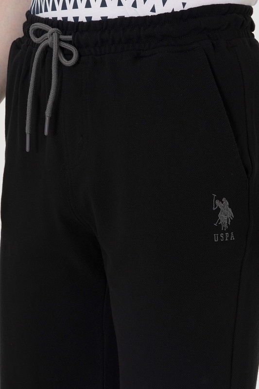 Бермуды спортивные из хлопка с вышитым логотипом - G081SZ0OS0MARKOIY025 Брюки спорт. муж. (VR046, 4XL)