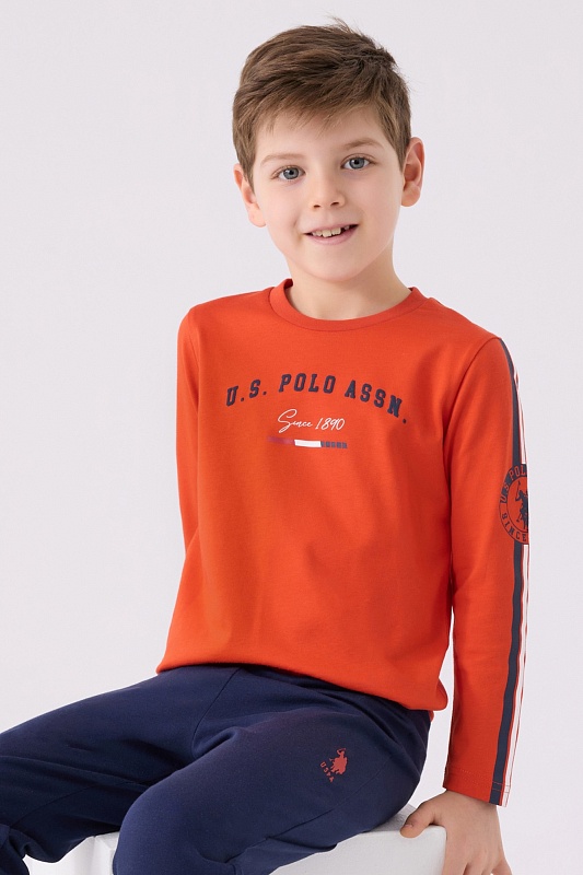Пижама с длинным рукавом из хлопка для мальчиков - G083SZ0HF0US1911 Костюм дом. муж. детс. (VR039, 12_13)