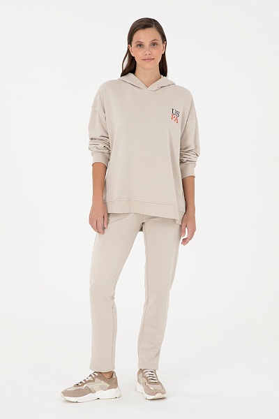 Худи с надписью - G082GL0820RC_GREEN Толстовка жен. (VR049, M)