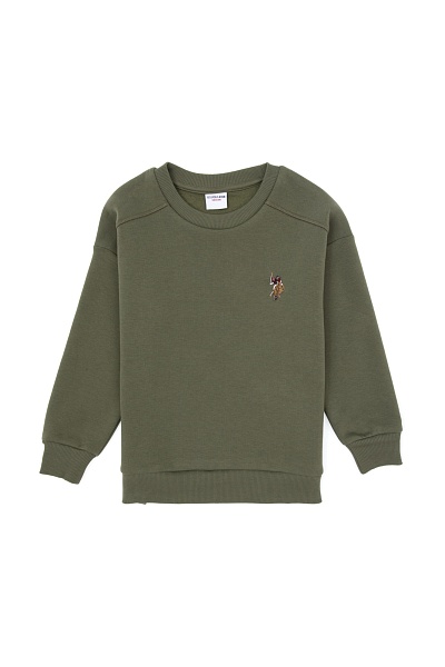 Свитшот и спортивные брюки хлопковые для мальчиков - G083SZ0HF0US2228 Костюм дом. муж. детс. (VR027, 4_5)