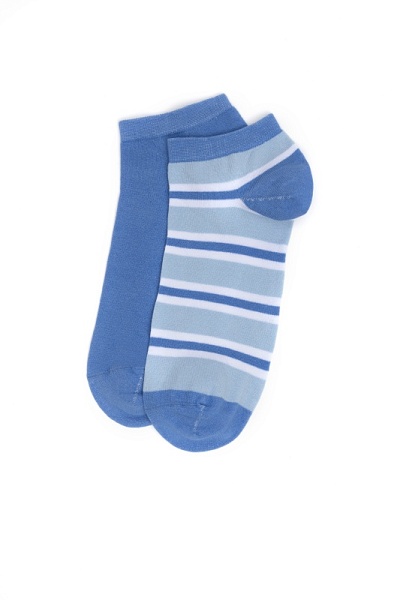 Носки хлопковые короткие, 2 пары - A081SZ013P02YOKO Носки муж. (VR003)