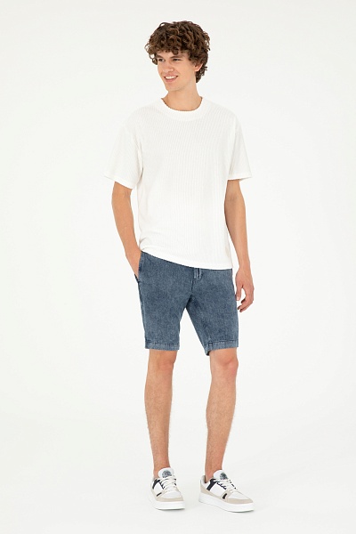 Шорты джинсовые - G081SZ0DB0EXC-TWILL Бермуда муж. (DN0022, 34)