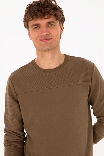 Свитшот из хлопка - G081SZ0820E_TALY Толстовка муж. (VR027, XL)