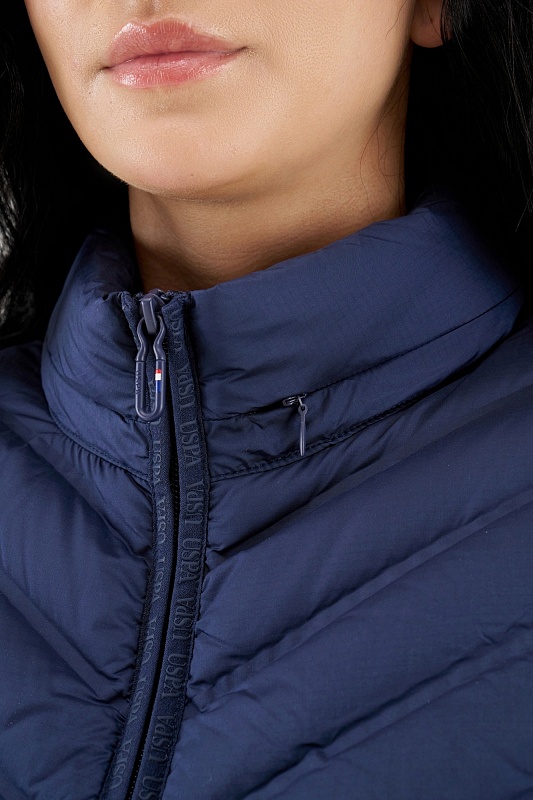 Жилет утепленный без капюшона стеганый - 