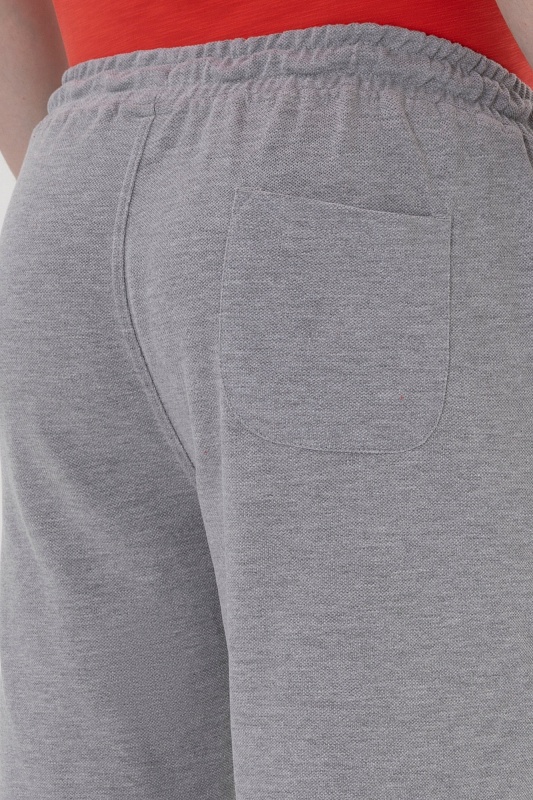 Бермуды спортивные из хлопка с вышитым логотипом - G081SZ0OS0MARKOIY025 Брюки спорт. муж. (VR086, XL)