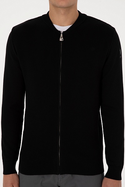 Кардиган на молнии из хлопка - G081SZ0TH0BOMBER_BSK25 Кардиган муж. (VR046, XL)