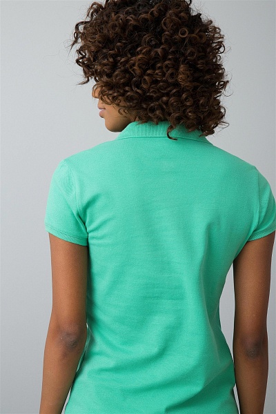 Футболка-поло из хлопка - G082GL0110GTP-IY08 Футболка жен. (VR090, 2XS)