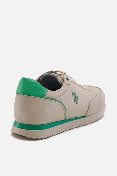 Кроссовки комбинированные кожаные - S081SZ0330Y24ARTHE Обувь муж. (VR054, 44)