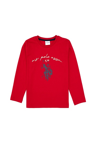Свитшот и спортивные брюки из хлопка для мальчиков - G083SZ0HF0US2233 Костюм дом. муж. детс. (VR030, 14_15)