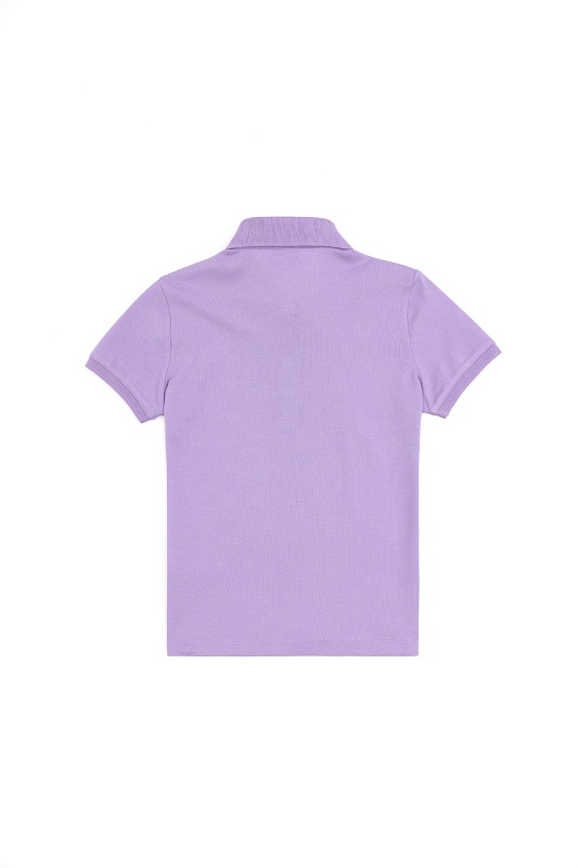 Футболка-поло из хлопка c принтом на планке для девочек - G084SZ0110TP01-IY024 Футболка жен. детс. (VR034, 4_5)