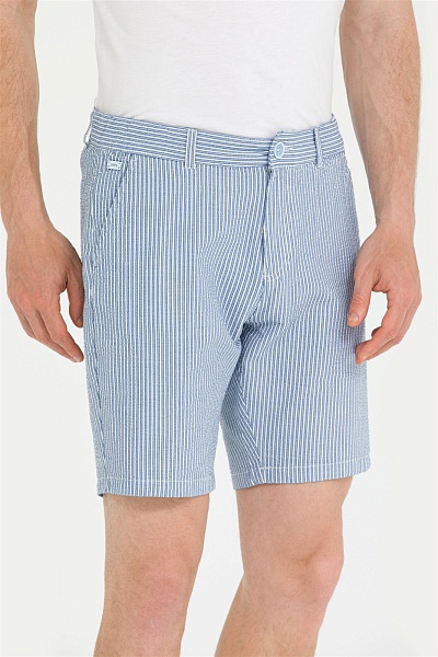 Шорты в полоску - G081SZ0310GELLER Бермуды муж. (VR036, 31)