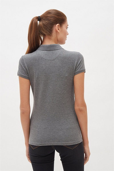 Футболка-поло из хлопка - G082SZ0110TP01SK020-011-R Футболка жен. (VR081, XS)