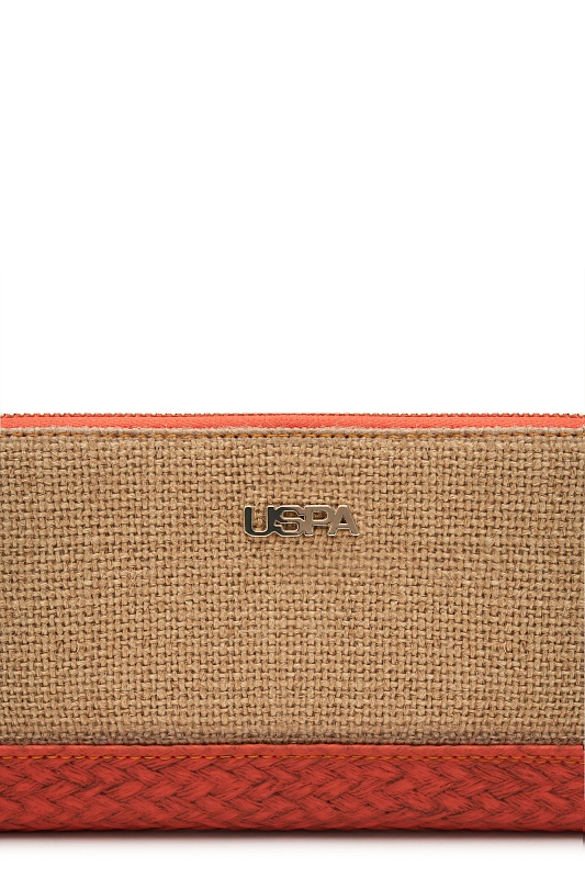 Кошелек  из джута на молнии - A082SZ0SR0Y24MUSSEDA Портмоне жен. (VR051)