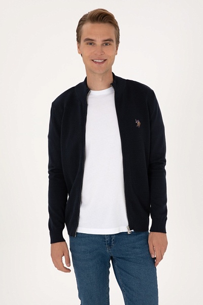 Кардиган из хлопка на молнии - G081GL0TH0GRAND_SK24 Кардиган муж. (VR033, XL)