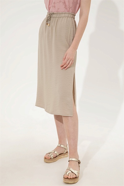 Юбка миди на кулиске - G082SZ0980EVELIN Юбка жен. (VR027, 34)