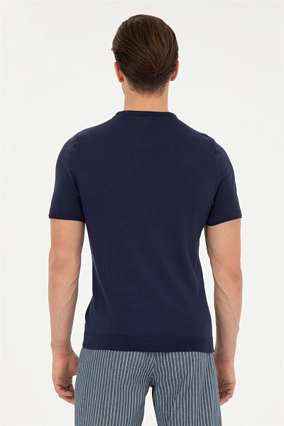 Футболка базовая трикотажная - G081SZ0TK0FORLA-IY24 Кофта муж. (VR033, 3XL)