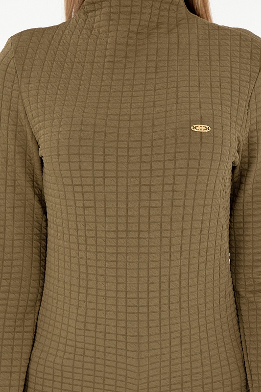 Водолазка с воротником-стойка - G082SZ0820RETUL Толстовка жен. (VR027, S)
