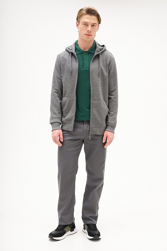 Толстовка на молнии с капюшоном - G081SZ0820ART_OUTGARMANSK25 Толстовка муж. (VR081, XS)