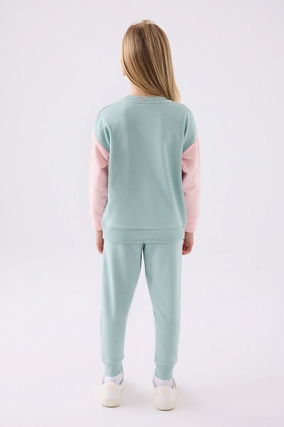 Свитшот и спортивные брюки для девочек - G084SZ0HF0US1994 Костюм дом. жен. детс. (VR048, 10_11)