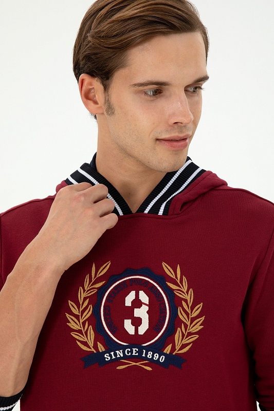 Худи из хлопка с вышивкой - G081SZ0820RC_MAWKA Толстовка муж. (VR014, XL)