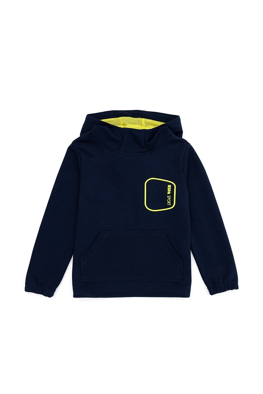 Худи с принтом для мальчиков - G083SZ0820RC_NAKOKIDS Толстовка муж. детс. (VR033, 5_6)