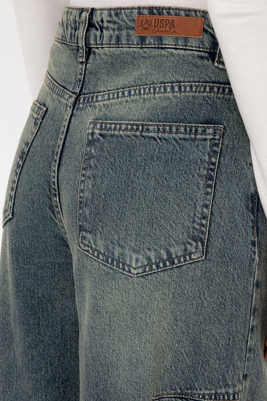 Джинсы клёш с высокой посадкой - G082SZ0800KARET Джинсы жен. (DN0030, 34)