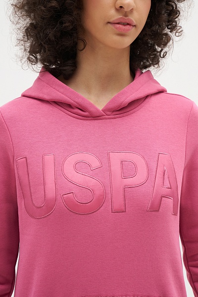 Худи с нашивкой - G082SZ0820VIZMO-SK022 Толстовка жен. (VR167, XS)