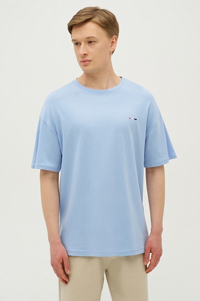 Футболка базовая с логотипом - G081SZ0110GESDA-R Футболка муж. (VR036, XL)