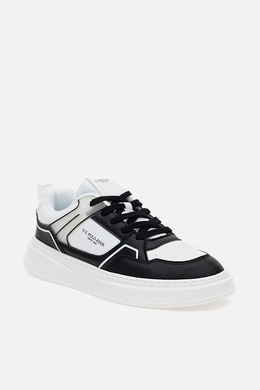 Кеды из экокожи комбинированные - S081SZ0330E_Y25LAGGEN_SNKR Обувь муж. (VR046, 40)
