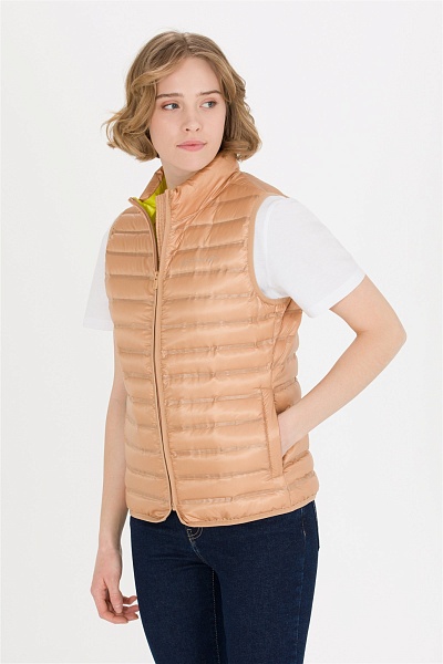 Жилет стеганый без капюшона - G082SZ0100TIA23Y Жилет жен. (VR233, 38)