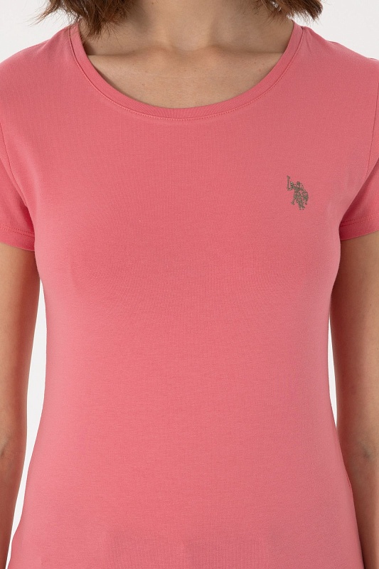 Футболка из хлопка с логотипом - G082SZ0110TO25 Футболка жен. (VR167, M)